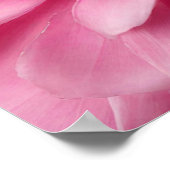 PINK BLUMEN ART POSTER (Ecke)