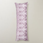 Pink Blumenblätterung Kissen (Rückseite (Vertikal))