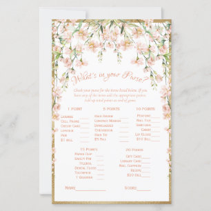 Pink Blush Brautparty Game