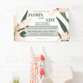 Pink blush floral Circle Banner (Insitu)