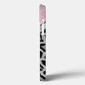 Pink Blush Illuminant Leopard Print Case-Mate iPhone Hülle (Rückseite / Links)