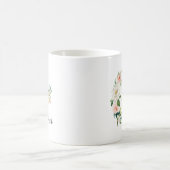 Pink Blush Personalisiertes Geschenk für Großmutte Kaffeetasse (Mittel)