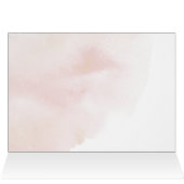 Pink Blush Tropical Greenerity Wedding Vielen Dank (Innenansicht Horizontal (Oben))