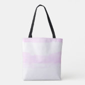 Pink Blush Watercolor Lashes Service Tasche (Rückseite)