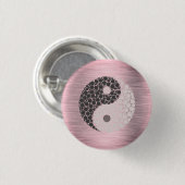 Pink Blush Yang Button (Vorne & Hinten)
