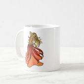 Pink Bly Dancer Kaffeetasse (Vorderseite Links)