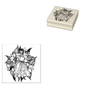 Pink Bly Dancer Shimmy Gummistempel (Stempel)