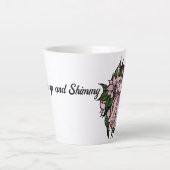 Pink Bly Dancer Shimmy Milchtasse (Vorderseite)