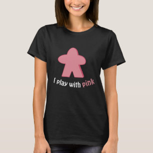Pink Board Game Player-Mitglied T-Shirt