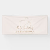 Pink Body sculpting contouring spa Banner (Horizontal)