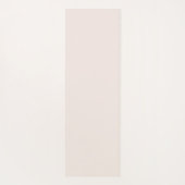 Pink Boho Blume & Feathers Elegant Yogamatte (Rückseite)