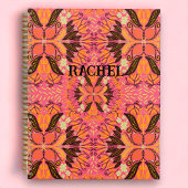 Pink Boho Custom Journal Planer