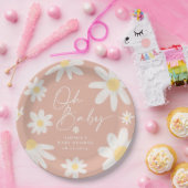 Pink Boho Daisy Blume Paper Teller (Party)