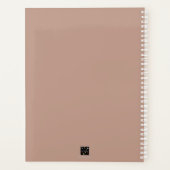 PINK BOHO DESIGN WEEKLY PLANNANT PLANER (Rückseite)