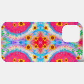 Pink BoHo Floral Fun Abstrakt Stylish Girly Case-Mate iPhone Hülle (Rückseite (Horizontal))