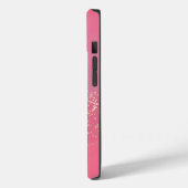 Pink Boho minimalist Ephemera Case-Mate iPhone Hülle (Rückseite / Links)