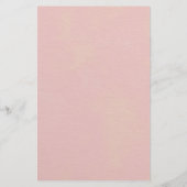 Pink Boho Petals and Prosecco Advice & Wish Card (Rückseite)