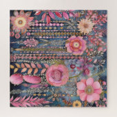 Pink Boho Puzzle (Horizontal)