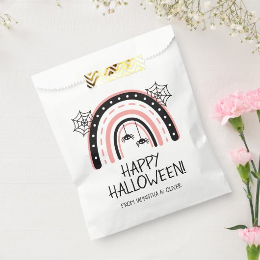Pink Boho Rainbow Halloween Geschenktütchen (Versiegelt)