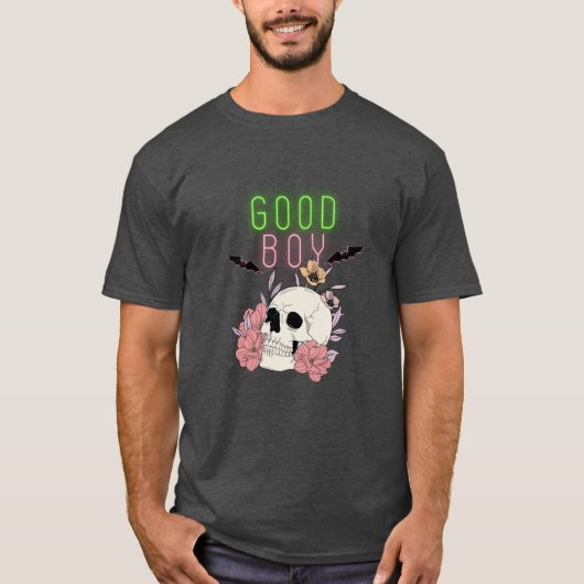 Pink Bold Halloween T-Shirt (Vorderseite)