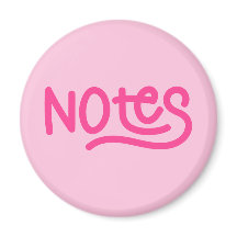 Pink Bold Handwriting Notes Typografie
