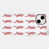 Pink Bold Mod GoGoGirls Case-Mate iPhone Hülle (Rückseite (Horizontal))