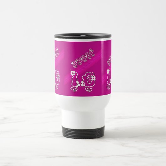 PINK-BONBON 16 REISEBECHER (Mittel)