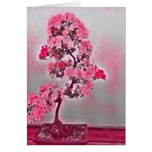 Pink Bonsai Tree (Vorne)