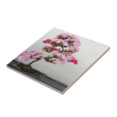 Pink Bonsai Tree Fliese (Seite)