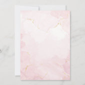 Pink Boo Bash Halloween-Party Einladung (Rückseite)