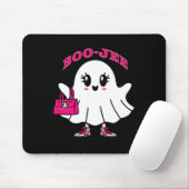 Pink Boo-jee Funny Ghost Halloween Mousepad (Mit Mouse)