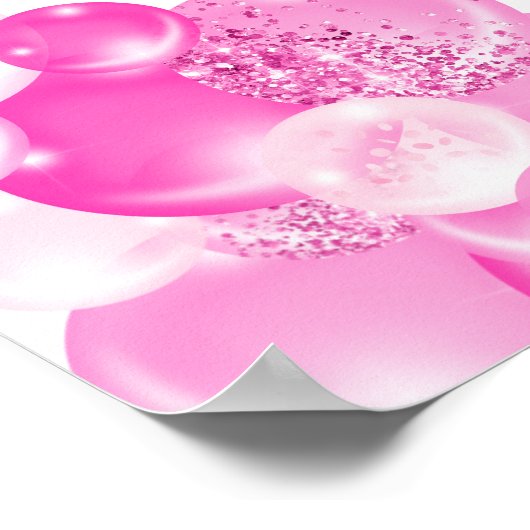 Pink Book Release Launch Signing Party Poster (Ecke)