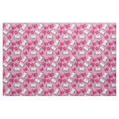 Pink Books Pattern Niedlich Book Reader Muster Stoff (Fat Quarter (45,7 x 55,9 cm))
