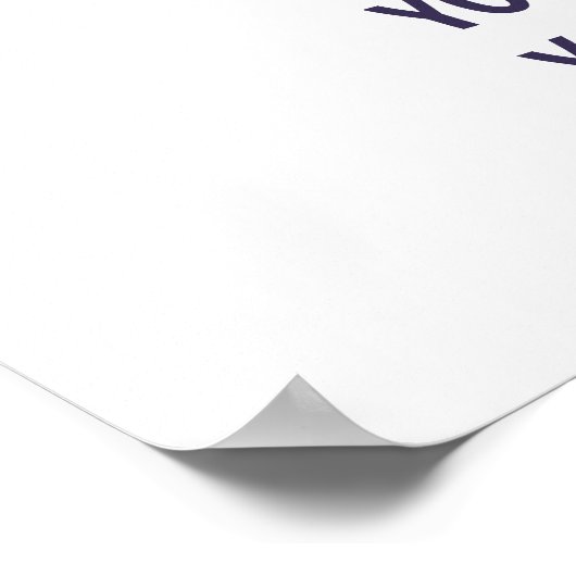 Pink Bookworm Theme Poster (Ecke)