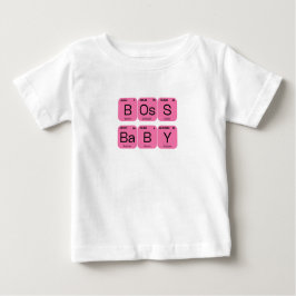 Pink Boss Periodisches Tischelement Baby T-shirt