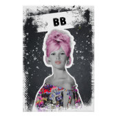 Pink Bouffant Muse (BB) Poster (Vorderseite)