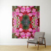 Pink Bougainvillea Blume Wandteppich (Beispiel)