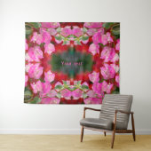 Pink Bougainvillea Blume Wandteppich (Beispiel (Horizontal))