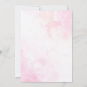 Pink Bougainvillea Tropical Forest Brautparty Einladung (Rückseite)