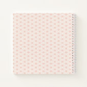 pink bouquet Bridal Shower Notizblock (Rückseite)