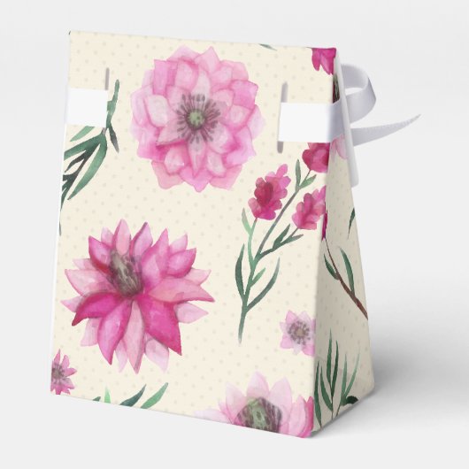 Pink Bouquet Geschenkschachtel (Rückseite)