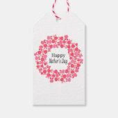 Pink Bouquet Mutter Geschenkanhänger (Vorderseite)