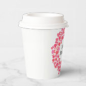 Pink Bouquet Mutter Pappbecher (Rechts)