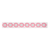 Pink Bouquet Mutter Satinband (Vorderseite)