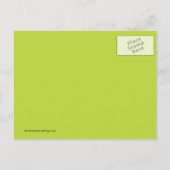 Pink Bouquet Save the Date POST CARD! Ankündigungspostkarte (Rückseite)