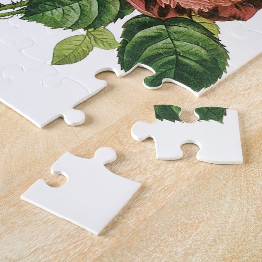 Pink Bouquet Vintag Jigsaw Puzzle (Seite)