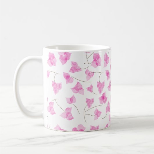 Pink Bourgenvilla Tasse (Links)