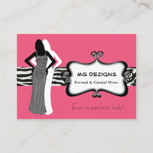 PINK Boutique Business Cards Visitenkarte