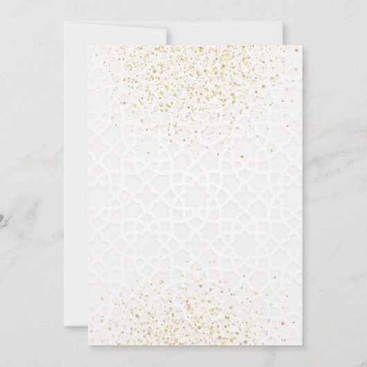 Pink Bow Aqeeqah Ankündigung (Rückseite)