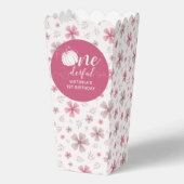 PINK BOW & ARCH FALL PUMPKIN FLOWERS BIRTHDAY GESCHENKSCHACHTEL (Vorderseite)